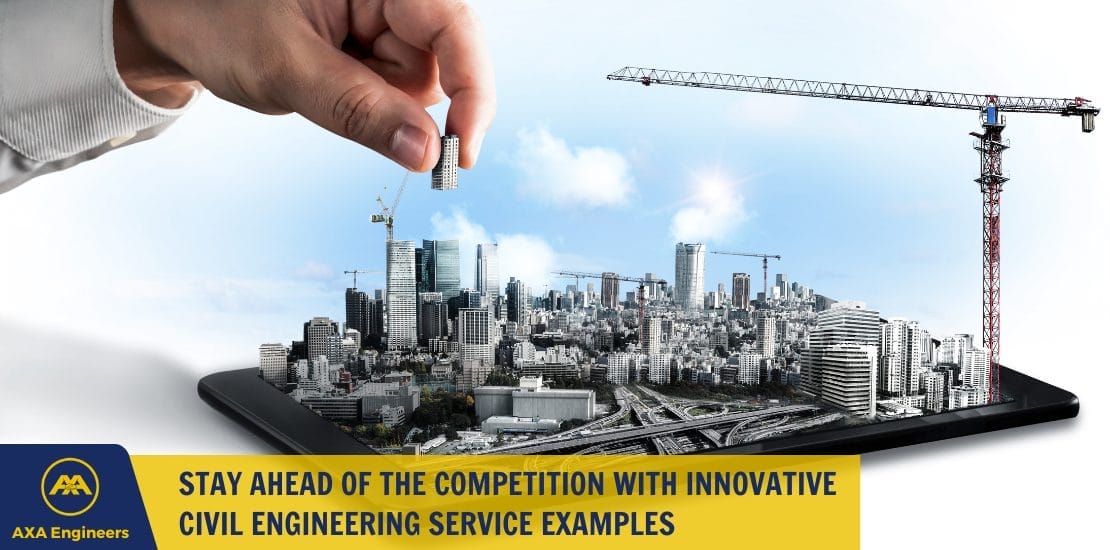 Stay Ahead of the Competition with Innovative Civil Engineering Service Examples 5 Discover how our innovative civil engineering service examples can help you stay ahead of the competition. Request a consultation today!