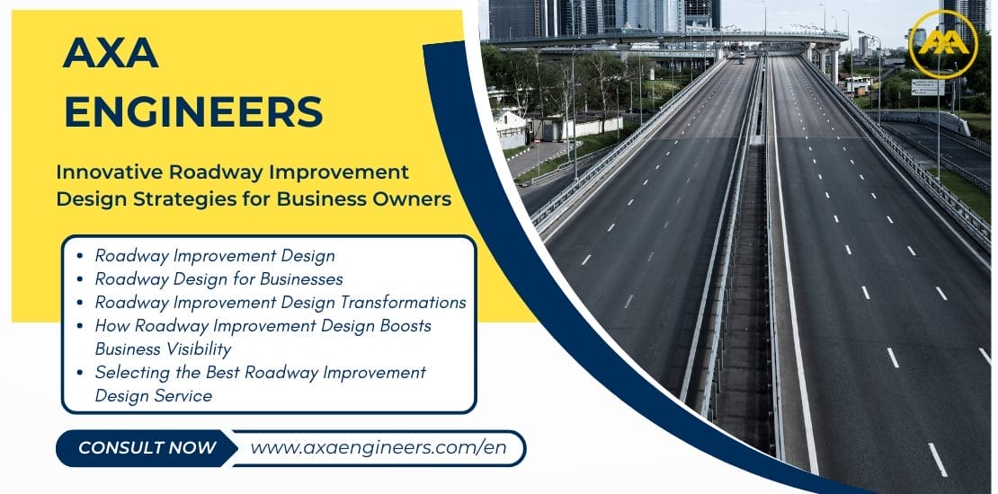 Innovative Roadway Improvement Design Strategies for Business Owners 5 Optimize your business with innovative roadway improvement design strategies. Contact us today!